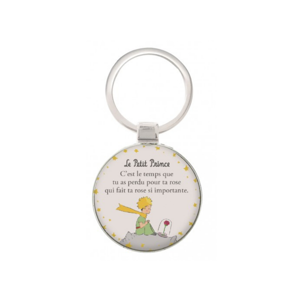 Porte-clés Le Petit Prince rond