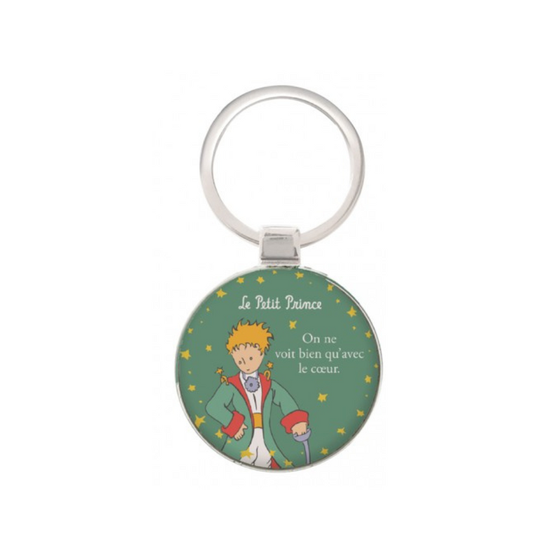 Porte-clés Le Petit Prince rond