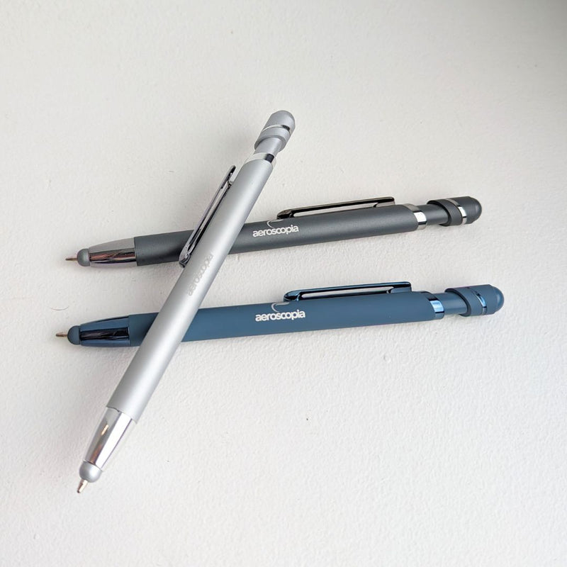 Stylos Chromés aeroscopia