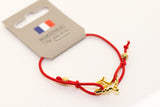 Bracelet ficelle Contour d'avion