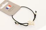 Bracelet ficelle Contour d'avion