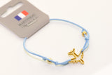 Bracelet ficelle Contour d'avion