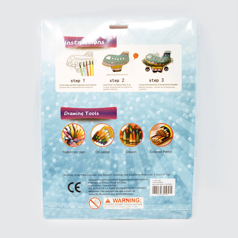 Ballon à colorier aeroscopia